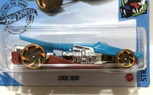 ラスト Croc Rod クロック ロッド アリゲーター カイマン ワニ 鰐 Rob Matthes ロブ マティス 2020 Street Beast Blue ブルー 絶版