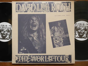 【LP】DAVID LEE ROTH(DLR612201/2日本製キニー2枚組1987年CALIFORNIA GOIN’ CRAZY!/KINNIE/MADE IN JAPAN)