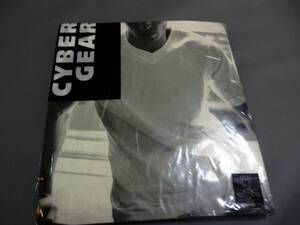 未着用 未開封 サイバーギア CYBER GEAR 国産 ISOKAI 高級 Vネック Tシャツ ２枚セット M&L 白＆灰 正規品
