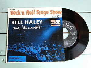 BILL HALEY and his comets●Rock'n Roll Stage Show PART 3 DECCA ED 2418●210111t4-rcd-7-rkレコード米盤ロカビリー50's