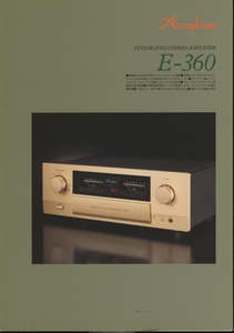 Accuphase E-360 Каталог Accuphase Tube 4293