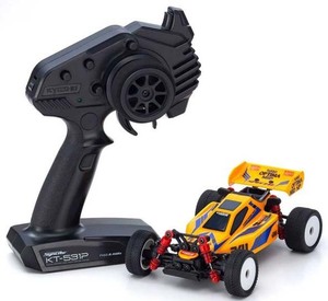ラジコン 京商 ミニッツバギーレディセット ターボオプティマミッドスペシャル イエロー32092Y フルセット(Mini-Z Buggy SPORTS MB-010)