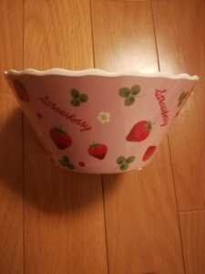  complete sale minnie strawberry Ichigomelamin resin . plate plate salad bowl cup strawberry strawberry 