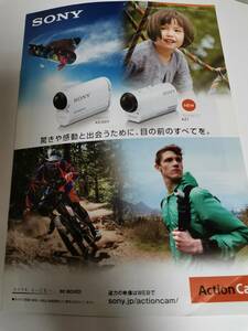 [ catalog ] [ pamphlet ]11P SONY action cam 2014.10 AS100V AZ1 AS30V