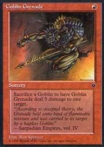 009151-002 FE/FEM ゴブリンの手投げ弾/Goblin Grenade(2) 英1枚