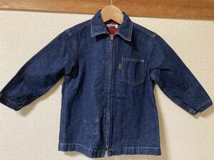 Paul smith jeansポールスミスジーンズ　デニムジャケット100 USED※子供服・キッズ服・kids・ジップアップジャケット・長袖ジャケット