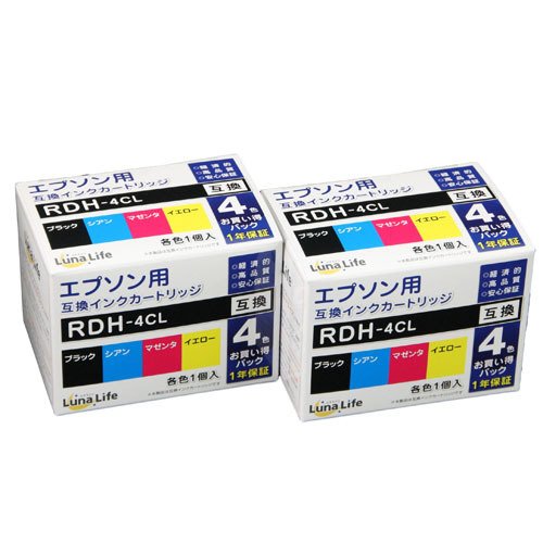EPSON RDH-4CL [4色パック] オークション比較 - 価格.com