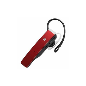 BUFFALO Bluetooth 4.1対応ヘッドセット 片耳タイプ ノイズキャンセリング機能搭載 レッド BSHSBE500RD(l-4950190367093)