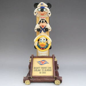  Disney Mickey & Donald & Goofy 2011 Alaska *to- ton paul (pole) Disney cruise line 2011 year Alaska to . sea. notification for 