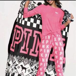 PINK ヴィクトリアシークレット　ブランケット　毛布