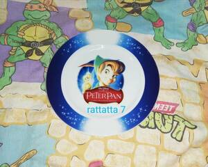 ☆非売品☆Meiji☆McVitie's☆Disney☆Peter Pan☆Picture Plate☆マクビティ☆ピーターパン☆ティンカーベル☆プレート☆皿☆ディズニー