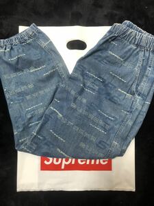 Supreme Dimensions Logo Denim Skate Pantデニムパンツ デニム　スケート　インディゴ シュプリーム