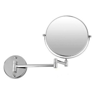 8.5 インチ メイクアップ 壁ミラー 10x 拡大鏡 調整可能 ラウンドミラー 化粧品 シェービング 浴室