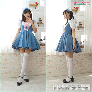 新品■定価 2万6460円■送料無料■CANDY FRUITキャンディーフルーツスノーメイド服セット大人Mサイズアイドル衣装制服キャンフルコスプレ