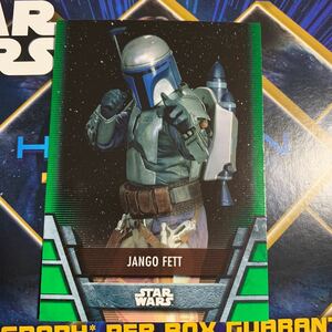 2020 topps スターウォーズ holocron ジャンゴ フェット グリーン