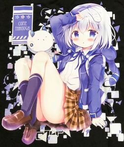 ご注文はうさぎですか？ チノちゃん フルカラーTシャツ Come Through あずみ一樹 ロリ 制服 美少女 香風智乃 ごちうさ グッズ