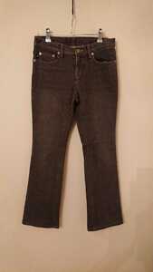 [ POLO RALPH LAUREN ] Polo Ralph Lauren lady's boots cut jeans ( stretch Denim )] size 2(XS-S size corresponding )