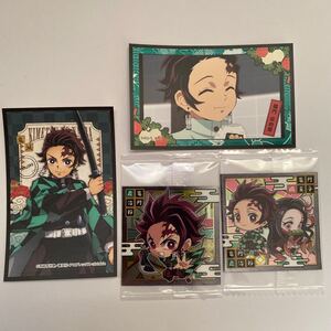 鬼滅の刃ディフォルメシールウエハース2★★(レア)竈門炭治郎シールセット