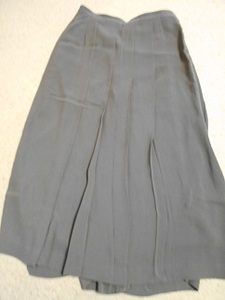  khaki color. long skirt 