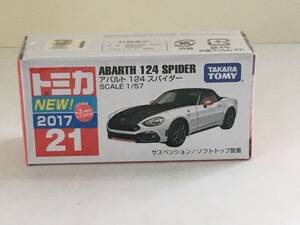 7-085 トミカ アバルト 124 スパイダー No.21 ミニカー