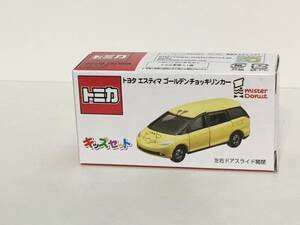 4-142 トミカ ミスタードーナツ トヨタ エスティマ ゴールデンチョッキリンカー ミニカー 特注 限定