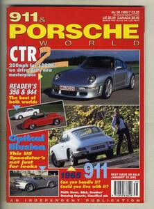 【c7622】1996.12　911&PORSCHE WORLD No38／ルーフCTR2、ポルシェ944、レプリカ356スピードスター、...