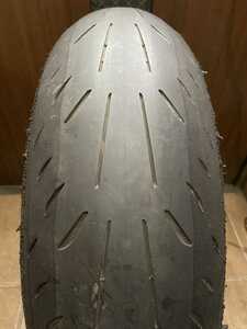 中古MCタイヤ MICHELIN 2CT＋ POWER SUPERSPORT EVO 180/55ZR17 ミシュラン パワー 180 55 17 4215 A389