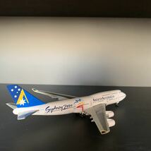 レア 希少 1/400 Ansett Australia 747-400 シドニーオリンピック特別ペイント ダイキャスト 飛行機 ボーイング Boeing 旅客 航空 Sydney_画像3