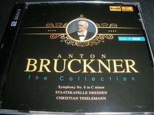 ティーレマン ブルックナー 交響曲 8番 シュターツカペレ・ドレスデン ハース版 2009 ステレオ ライヴ Bruckner Thielemann 美品