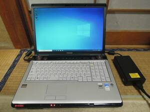 SSD installing ge-ming Note dynabook WXW/79CW (Win10/Core2Duo_2GHz/SSD 240GB/4GB/GeForce 8700M GT/office2013) Toshiba TOSHIBA used 