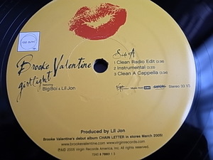 12'' Brooke Valentine feat. Big Boi & Lil Jon / girtfight