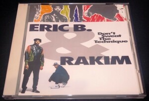 Eric B. & Rakim / Don't Sweat The Technique ★1992年国内初盤　エリック・B&ラキム　LARGE PROFESSOR　盤キズ