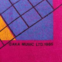 魅惑のバンドT特集! 80s『JULIAN LENNON ジュリアン・レノン』ツアーTシャツ SCREEN STARSボディ 1985年コピーライト 米国製 サイズS_画像5