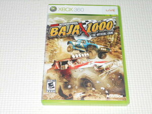 xbox360★SCORE INTERNATIONAL BAJA 1000 THE OFFICIAL GAME 海外版(国内本体動作可能)★箱付・説明書付・ソフト付