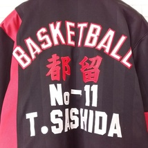 【人気】NBA OFFICIAL LICENSED PRODUCT/NBA オフィシャル 都留 バスケットボール部 #11 ジャージジャケット フルスナップ サイズ94-5/9165_画像3