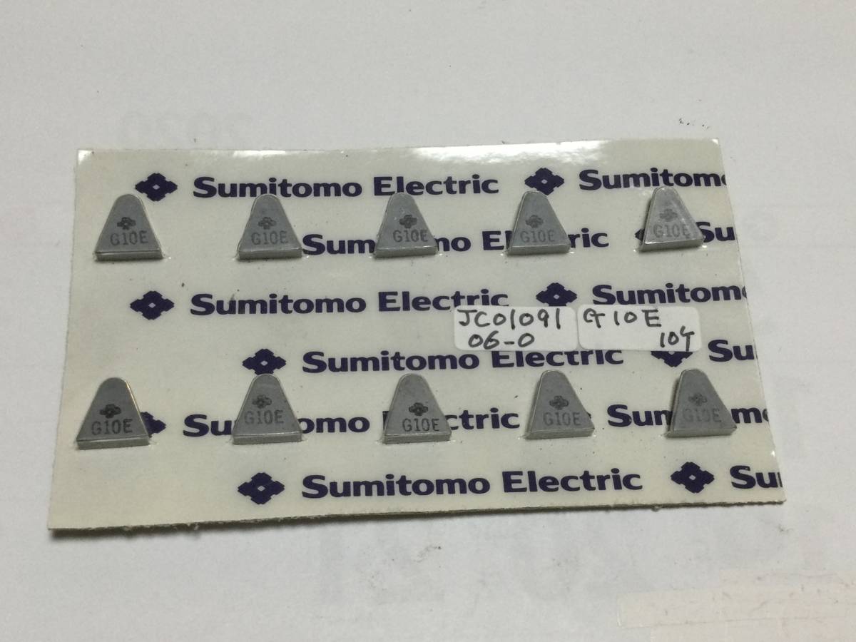 住友　チップ　超硬バイト用　06-0 G10E 10個一式　JC01091