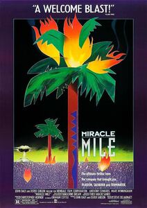 海外ポスター『ミラクル・マイル』（Miracle Mile）★タンジェリン・ドリーム