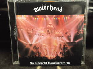 MOTORHEAD[NO SLEEP 'TIL HAMMERSMITH]CD 