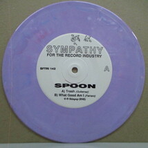 SPOON-Trash (US Orig.Purple Marble Vinyl 7)_画像3