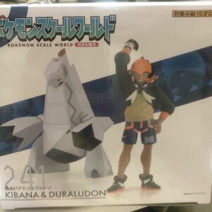 ポケットモンスター　キバナ　& ジュラルドン　ポケモンスケールワールド　がラル地方　フィギュア2体　未開封