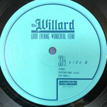 THE WILLAD ウィラード グッド・イブニング・ワンダフル・フィエンド 帯付LP レコード 5点以上落札で送料無料J_画像3