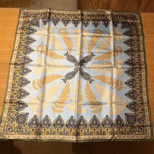  unused becco d'oca handkerchie scarf silk large size 