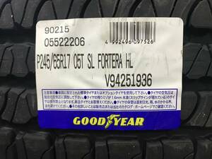 P245/65R17 Goodyear FORTERA HL новый товар ликвидация летние шины 4 шт. комплект 2018 год производства (1FW2001)