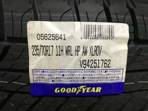 235/70R17 106H 新品処分 グッドイヤーWRANGER HP AW 夏タイヤ 4本セット 2018年製(1FW2004)①