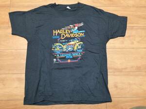 88's Harley-Davidson/ハーレーダビッドソン プリントTシャツ USA古着 ビンテージ品