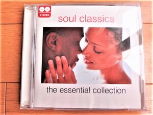 【 ２枚組CD　soul classics the essential collection 】