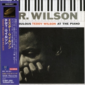 ■□Teddy Wilsonテディ・ウィルソンMr.Wilson(紙ジャケ)□■