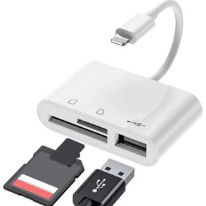 iPhone SD カードリーダー lightning SD/TF カードリーダー 最新 iOS13 双方向転送