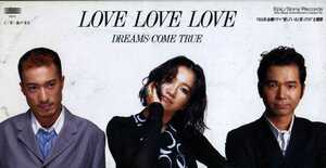 ★8cmCD送料無料★DREAMS COME TRUE LOVE LOVE LOVE