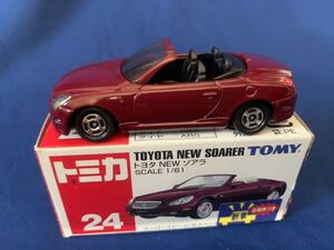 トミカ TOMY■24 トヨタ NEW ソアラ(新車シール)